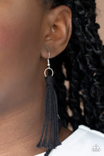 Load image into Gallery viewer, Paparazzi Macrame Mantra - Black - Necklace &amp; Earrings - $5 Jewelry with Ashley Swint