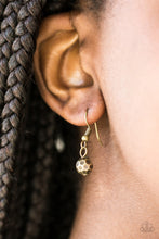 Load image into Gallery viewer, Paparazzi Mega Megacity - Brass - Beads and Chains - Necklace &amp; Earrings - $5 Jewelry With Ashley Swint