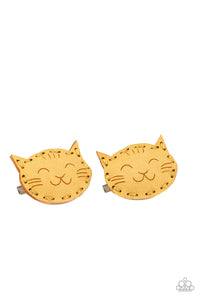 Paparazzi MEOW Youre Talking! - Puffy Pair of Cat Hair Clips - $5 Jewelry with Ashley Swint