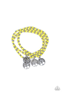 Paparazzi Plant A Tree - Yellow - Set of 4 "Tree of Life Charms" Bracelets - $5 Jewelry With Ashley Swint