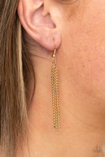 Load image into Gallery viewer, Paparazzi Quill Quest - Gold - Necklace &amp; Earrings - $5 Jewelry with Ashley Swint