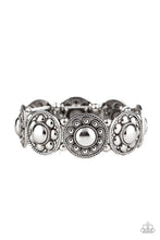 Load image into Gallery viewer, Paparazzi Rural Fields - Silver - Stretchy Bands - Bracelet - $5 Jewelry with Ashley Swint