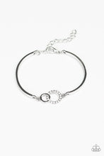 Load image into Gallery viewer, Paparazzi Simple Sophistication - White Rhinestones - Silver Bracelet - $5 Jewelry With Ashley Swint