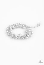 Load image into Gallery viewer, Paparazzi Stage Name - Silver Pearls - Bracelet - $5 Jewelry With Ashley Swint