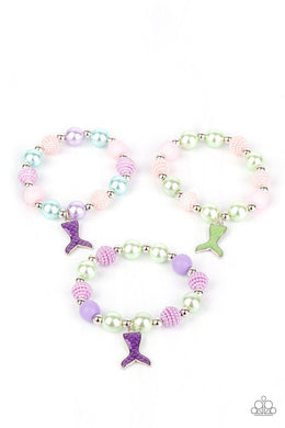 PRE-ORDER - Paparazzi Starlet Shimmer Bracelets, 10 - MERMAID TAILS - $5 Jewelry with Ashley Swint
