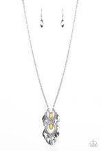 Load image into Gallery viewer, Paparazzi Summer SOUL-stice - Yellow - Necklace &amp; Earrings - $5 Jewelry with Ashley Swint