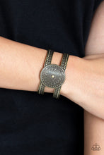 Load image into Gallery viewer, Paparazzi Texture Trade - Brass - Cuff Bracelet - $5 Jewelry With Ashley Swint