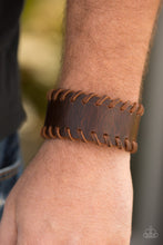 Load image into Gallery viewer, Paparazzi Any Which HIGHWAY - Brown Leather Bracelet - $5 Jewelry With Ashley Swint