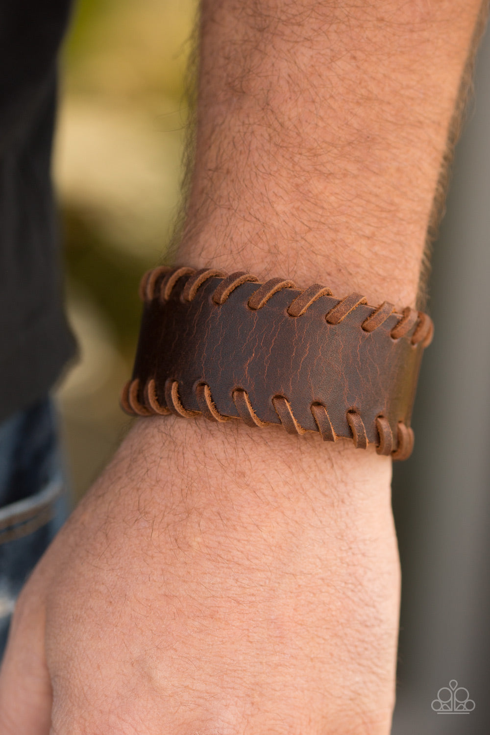 Paparazzi Any Which HIGHWAY - Brown Leather Bracelet - $5 Jewelry With Ashley Swint