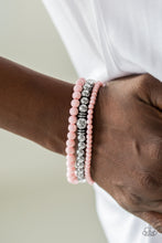 Load image into Gallery viewer, Paparazzi Midsummer Marvel - Pink Beads - Bracelet - $5 Jewelry With Ashley Swint