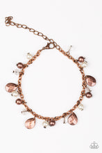 Load image into Gallery viewer, Paparazzi Modestly Midsummer - Copper - Bracelet - $5 Jewelry With Ashley Swint