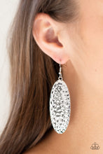Load image into Gallery viewer, Paparazzi Radiantly Radiant - Silver - Earrings - $5 Jewelry With Ashley Swint