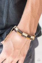 Load image into Gallery viewer, Paparazzi Trail Warrior - Brown - Leather - Sliding Knot Bracelet - $5 Jewelry With Ashley Swint