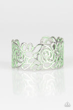 Load image into Gallery viewer, Paparazzi Victorian Gardens - Green - Bracelet - $5 Jewelry With Ashley Swint