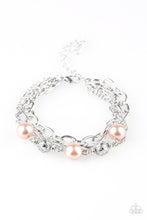Load image into Gallery viewer, Paparazzi Vintage Variety - Brown - Shimmery Silver Chains - Bracelet - $5 Jewelry With Ashley Swint
