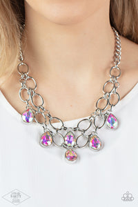 Paparazzi Show-Stopping Shimmer - Multi  - Necklace & Earrings