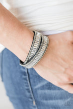 Load image into Gallery viewer, Paparazzi True GLITZ - Black - Rhinestones Wrap Bracelet - $5 Jewelry With Ashley Swint