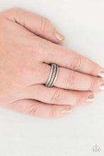 Load image into Gallery viewer, Paparazzi Center Court - Silver - Dainty Band Ring