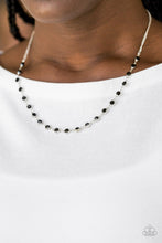 Load image into Gallery viewer, Paparazzi Party Like A Princess - Black Rhinestones - Necklace &amp; Earrings