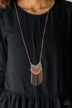 Load image into Gallery viewer, Paparazzi Happy Is The Huntress - Copper - Necklace &amp; Earrings - $5 Jewelry With Ashley Swint