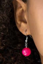 Load image into Gallery viewer, Paparazzi Popular Demand - Pink Beads - Silver Necklace and matching Earrings - $5 Jewelry With Ashley Swint