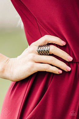 Paparazzi Caught off Guard - Black - Ring