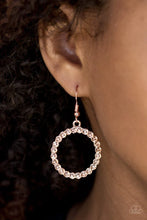 Load image into Gallery viewer, Paparazzi - Bubblicious - Copper - Earrings
