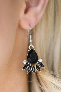 Paparazzi Meant To BEAD - Black - Earrings
