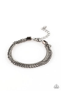 PAPARAZZI Industrial Icon - Black - $5 Jewelry with Ashley Swint