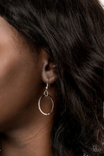 Load image into Gallery viewer, Paparazzi Natural-Born RINGLEADER - Silver Hoops Necklace - 2019 Convention Exclusive - $5 Jewelry With Ashley Swint