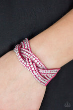 Load image into Gallery viewer, Paparazzi Bring On The Bling - Pink - Snap Bracelet