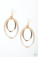 Load image into Gallery viewer, Paparazzi - Wrapped In Wealth - Gold - Earrings