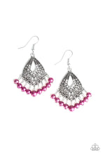 Load image into Gallery viewer, Paparazzi - Gracefully Gatsby - Purple - Earrings