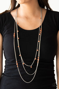 PAPARAZZI Laying the Groundwork - Orange - $5 Jewelry with Ashley Swint