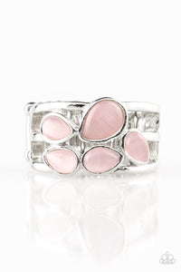 Paparazzi Dreamy Glow - Pink Moonstone - Ring - $5 Jewelry With Ashley Swint