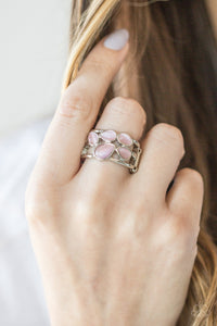 Paparazzi Dreamy Glow - Pink Moonstone - Ring - $5 Jewelry With Ashley Swint