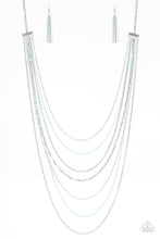 Load image into Gallery viewer, Paparazzi Radical Rainbows - Blue - Necklace &amp; Earrings - $5 Jewelry With Ashley Swint