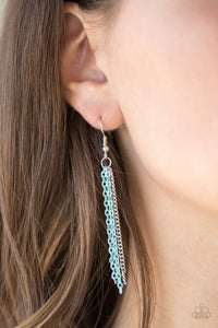 Paparazzi Radical Rainbows - Blue - Necklace & Earrings - $5 Jewelry With Ashley Swint