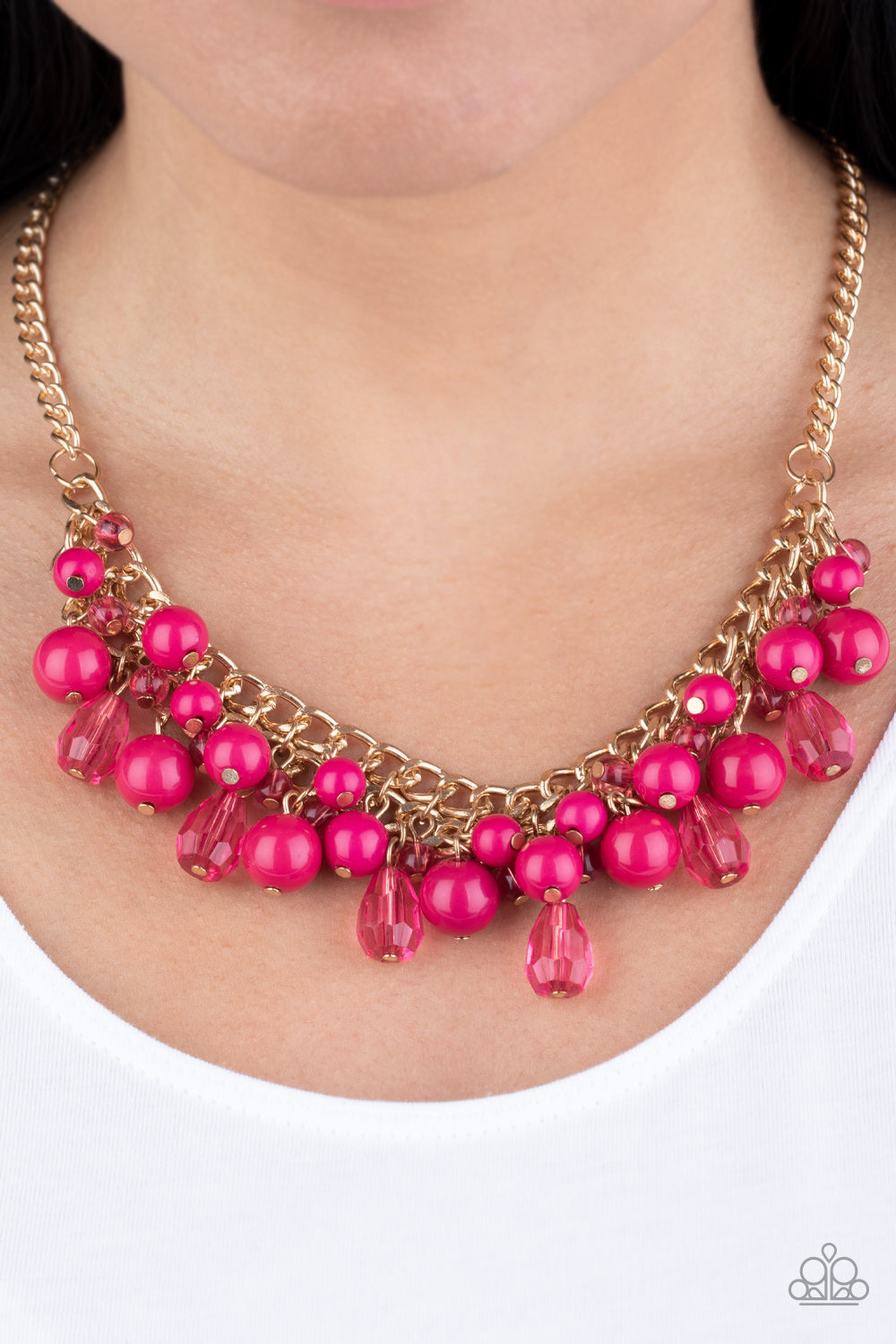 PAPARAZZI Tour De Trendsetter - Pink - $5 Jewelry with Ashley Swint