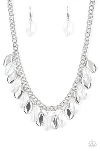 PAPARAZZI Fringe Fabulous - White - $5 Jewelry with Ashley Swint