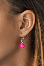 Load image into Gallery viewer, Paparazzi Always Front and Center - Pink - Necklace &amp; Earrings - $5 Jewelry With Ashley Swint