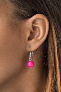 Paparazzi Always Front and Center - Pink - Necklace & Earrings - $5 Jewelry With Ashley Swint