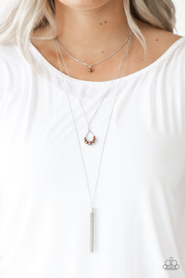 PAPARAZZI Be Fancy - Brown - $5 Jewelry with Ashley Swint