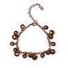 PAPARAZZI Brilliantly Burlesque - Copper beads clasp bracelet - $5 Jewelry with Ashley Swint