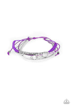 Load image into Gallery viewer, Paparazzi - Take A SPACEWALK - Purple - Bracelet