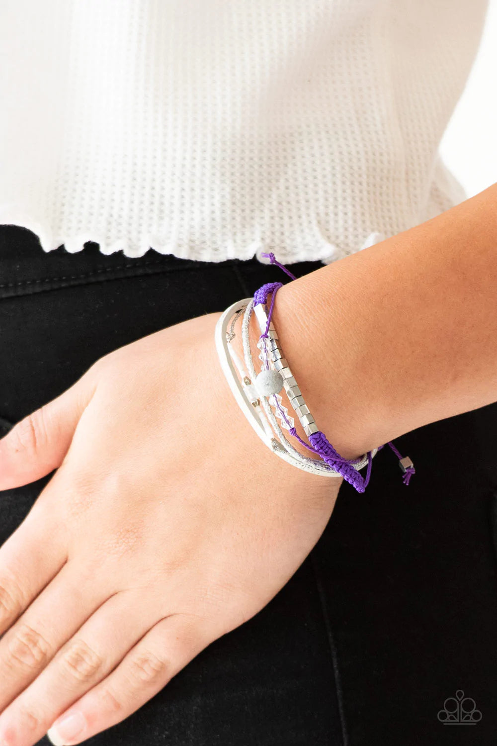 Paparazzi - Take A SPACEWALK - Purple - Bracelet
