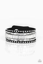 Load image into Gallery viewer, Paparazzi - Rock Star Rocker - Black - Bracelet