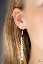 Load image into Gallery viewer, Paparazzi Turn Up The Volume - White - Necklace &amp; Earrings - $5 Jewelry with Ashley Swint