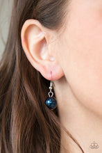 Load image into Gallery viewer, Paparazzi 5th Avenue A-Lister - Blue - White Pearls - Necklace &amp; Earrings - $5 Jewelry with Ashley Swint