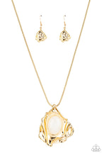 Load image into Gallery viewer, Paparazzi Amazon Amulet - Gold - Necklace &amp; Earrings